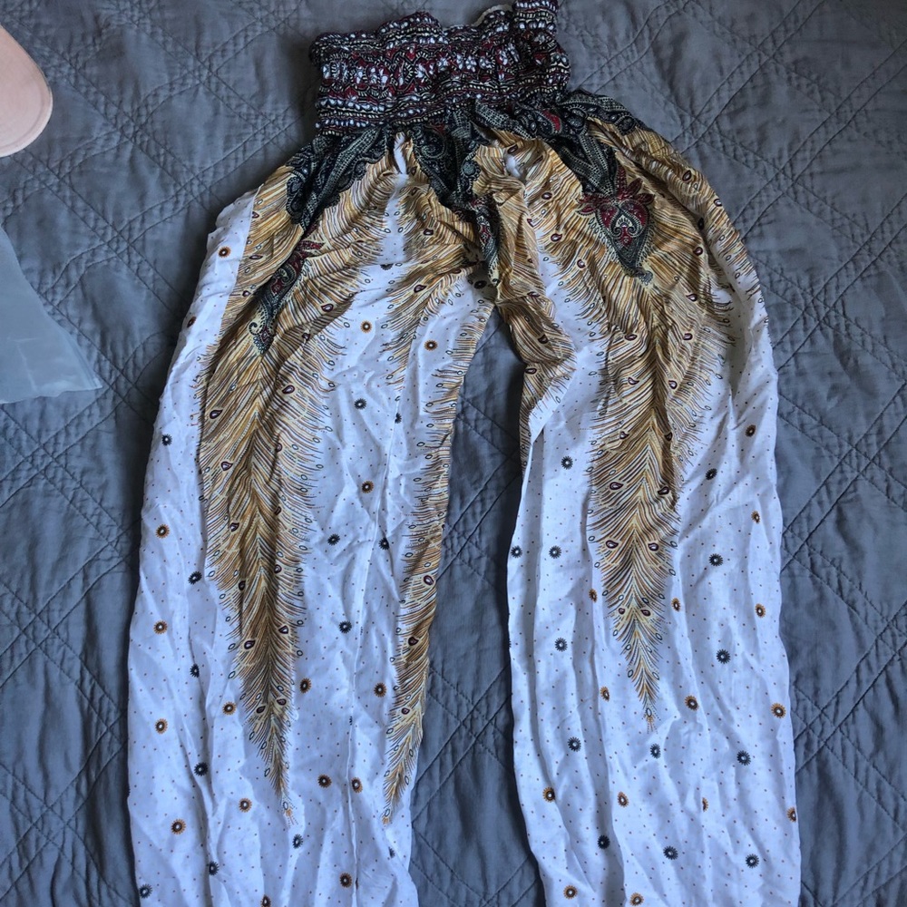 Hippie smok yoga pants